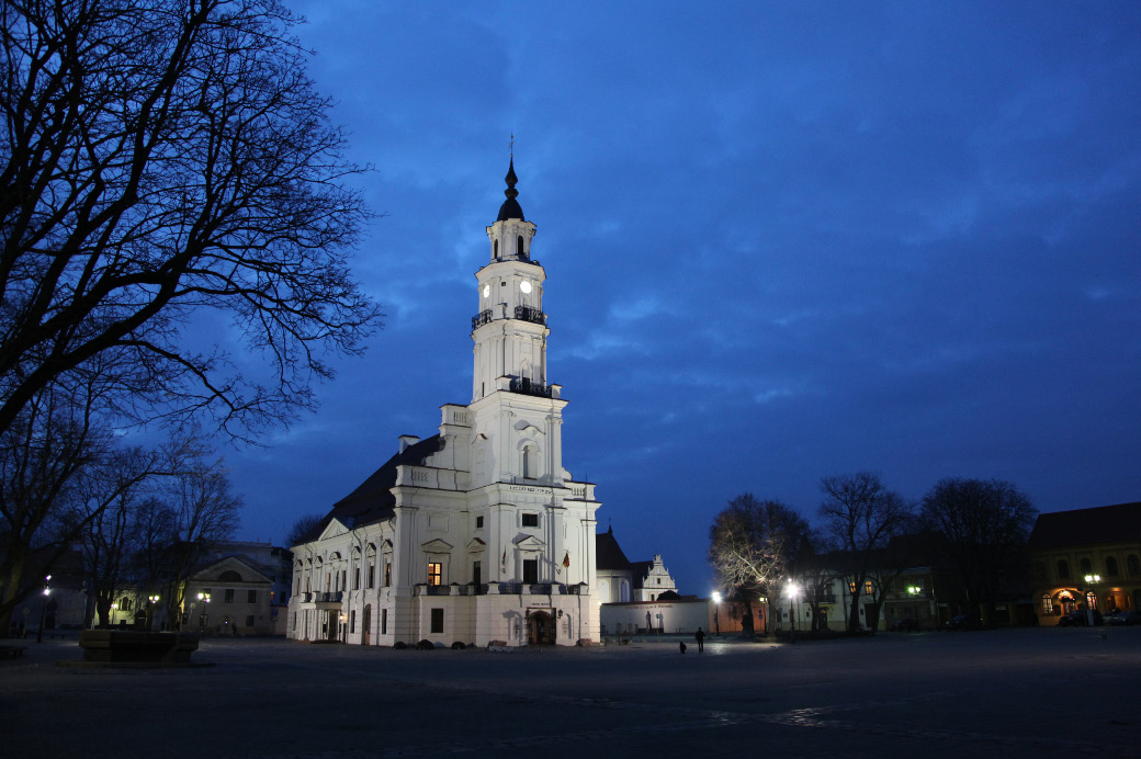 Kauno rotušė – Town Hall of Kaunas, begun in 1542