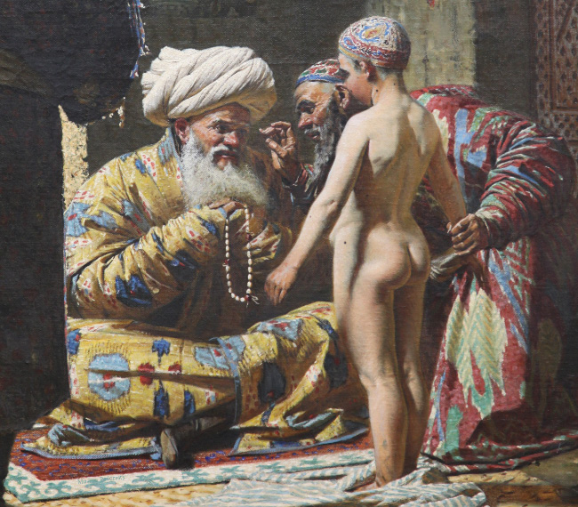 Продажа Рабского Ребенка, В.В. Верещагин -  Sale of a Slave-Child by V.V. Vereshchagin